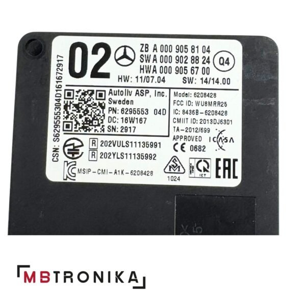 Mercedes Radar A0009058104 Sensor Blind Spot Radar Distance Module - Image 6