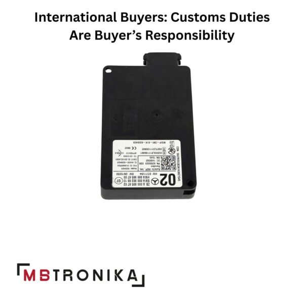 Mercedes Radar A0009058702 Sensor Blind Spot Radar Distance Module - Image 2
